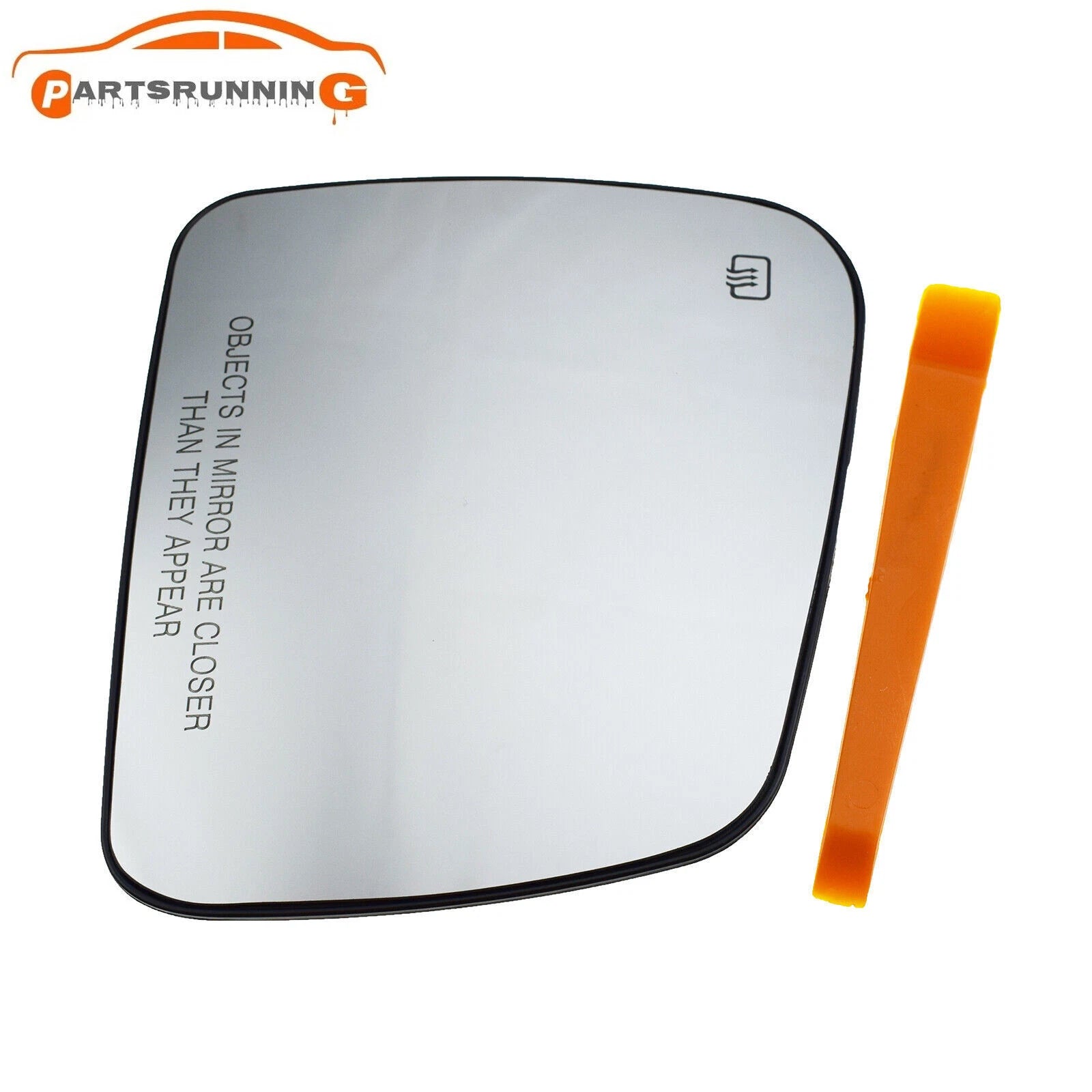Mirror Glass Heated Passenger Side For 2011-2022 GRAND CHEROKEE / DODGE DURANGO 6B93BC-57