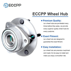 1Pc Front Wheel Hub Bearing Assembly For 1994-1997 1998 1999 Dodge Ram 1500 4WD KOEEP