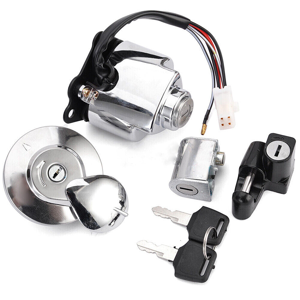 Igntiton Swtich Fuel Tank Cap Lock Set For Honda Shadow VLX 600 1988-2014 CMX250