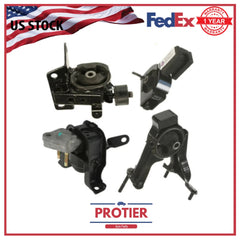 Engine Motor & Trans Mount Set 4PCS. 2003-2008 for Toyota Corolla 1.8L Auto. 6B93BC-57
