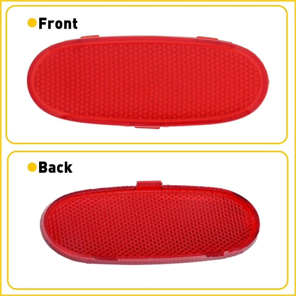 For 2002-2008 Dodge Ram Front 1500 Door Panel Reflector Light Interior Trim 2pcs 6B93BC-57