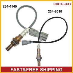 2PCS Downstream+Upstream Oxygen Sensors For Toyota Solara Camry 2002 2003 2.4L 6B93BC-57