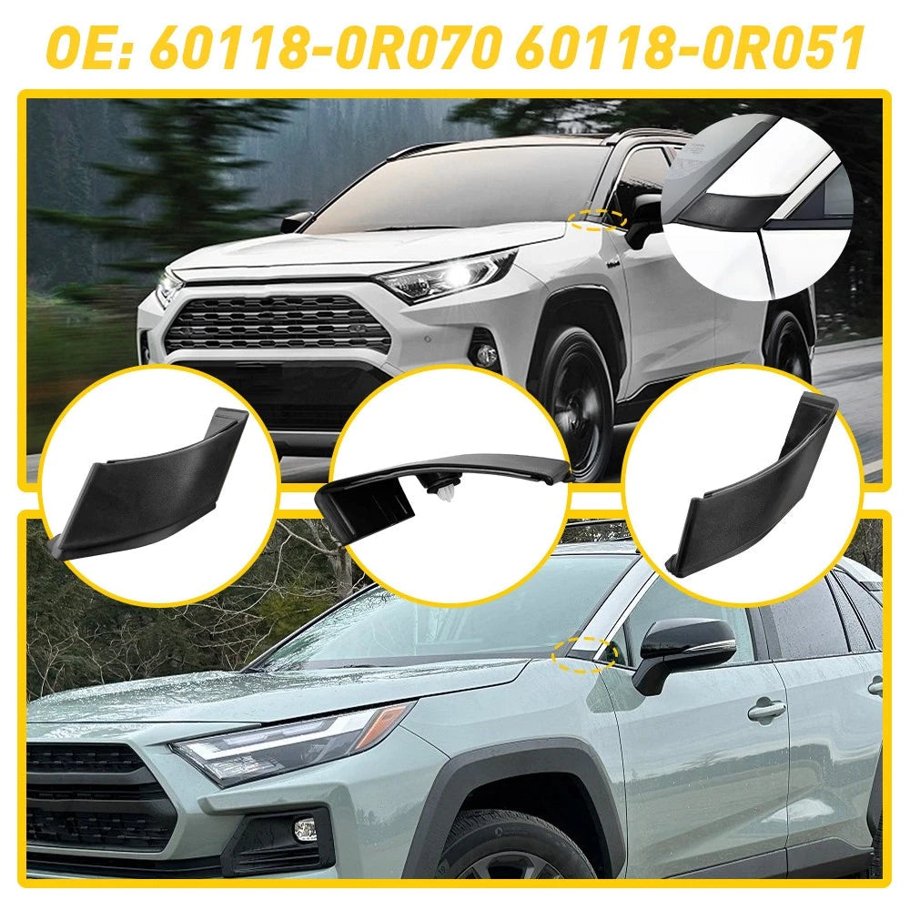 Left Driver Side A-pillar Trim Panel Cover For Toyota RAV4 2019-23 60118-0R070 A 6B93BC-57