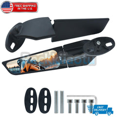 Side Mirrors Fit For Yamaha YZF R1 R3 R6 Rearview Wind Wing Mirror Adjustable