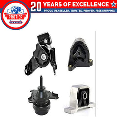 Fits 2007-2009 Honda Element 2.4L AUTO, Motor & Trans Mount Set 4pcs : A6597, 6B93BC-57
