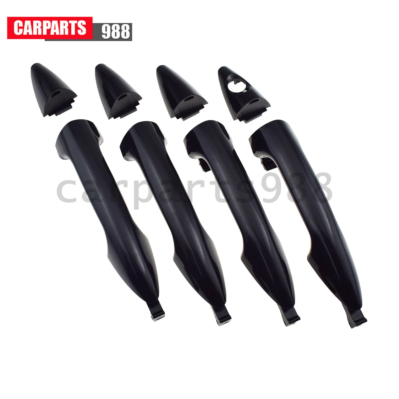 4Pcs Front Rear LH RH Outer Door Handle for Hyundai Accent 206-2016 82651-1R000 6B93BC-57