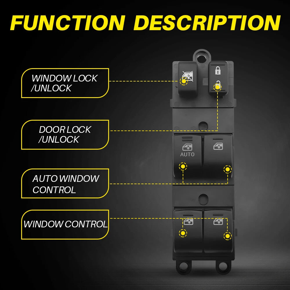 For 2013-2017 Subaru Legacy Outback Master Power Window Control Switch Driver EA 6B93BC-57