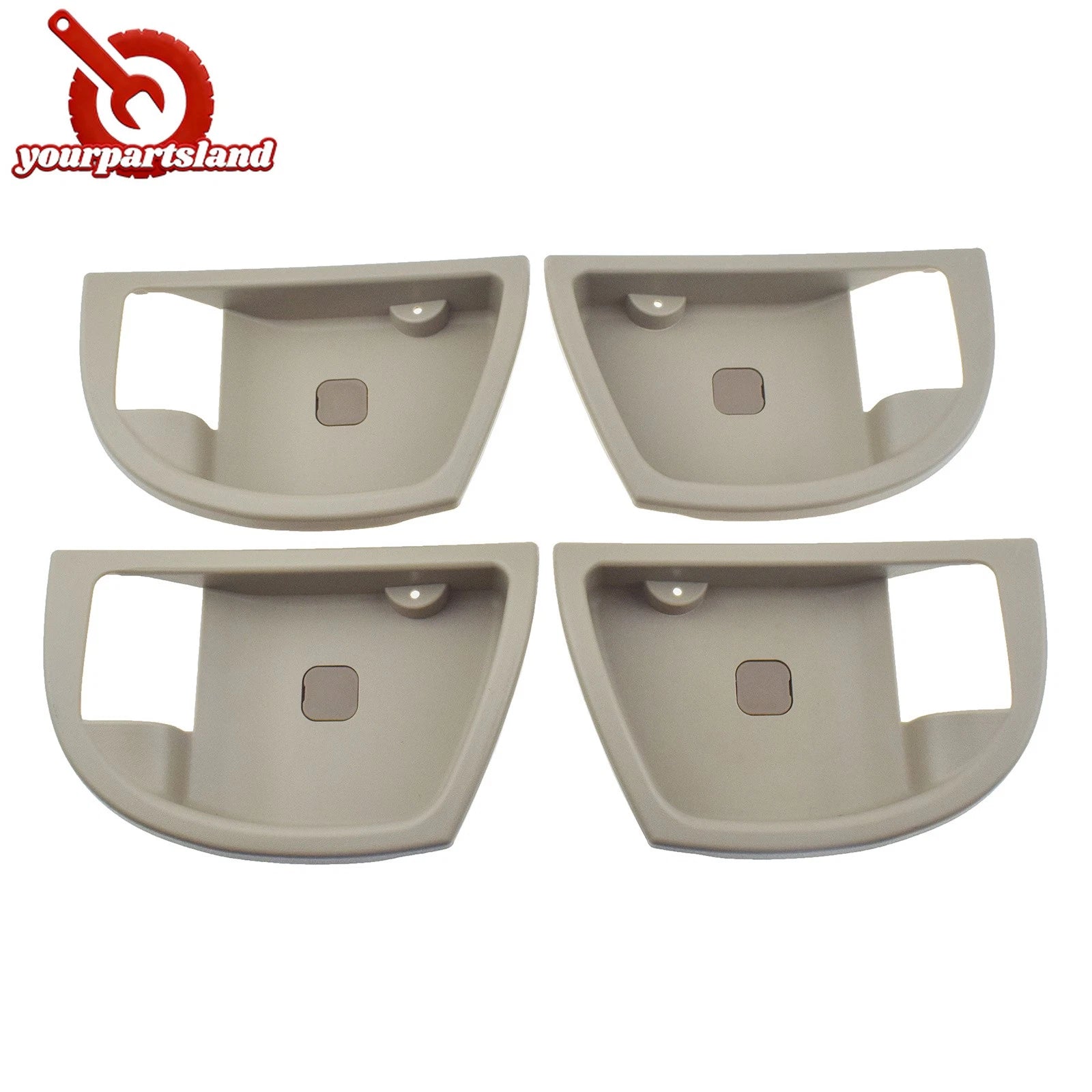 Inside Inner Door Handle Trim Cover Beige Left Right For Hyundai Santa Fe 07-12 6B93BC-57