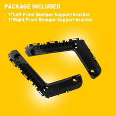 Bumper Bracket For 2014-2016 Toyota Corolla Front Passenger Driver Side 2pcs EOA 6B93BC-57