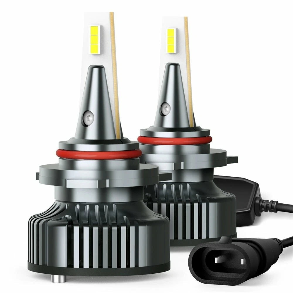 AUXITO 9012 LED Headlight Bulb Hi/Low Beam 16000LM 6500K CANBUS Error Free Y13 A AUXITO