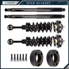 2X 2.5" Front Leveling Lift Kit & 4X Struts Shocks For 2004-2008 Ford F-150 4WD