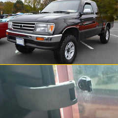 REAR QUARTER WINDOW CAB LOCK HANDLE LATCH GREY FIT 1989-1997 TOYOTA PICKUP EOA 6B93BC-57