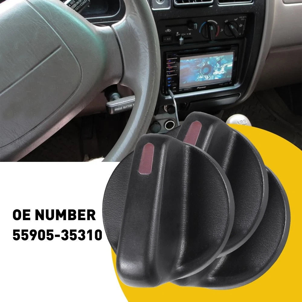 3x For 95-04 Toyota Tacoma Air Heating Control Conditioning Knob 55905-35310 EOA 6B93BC-57
