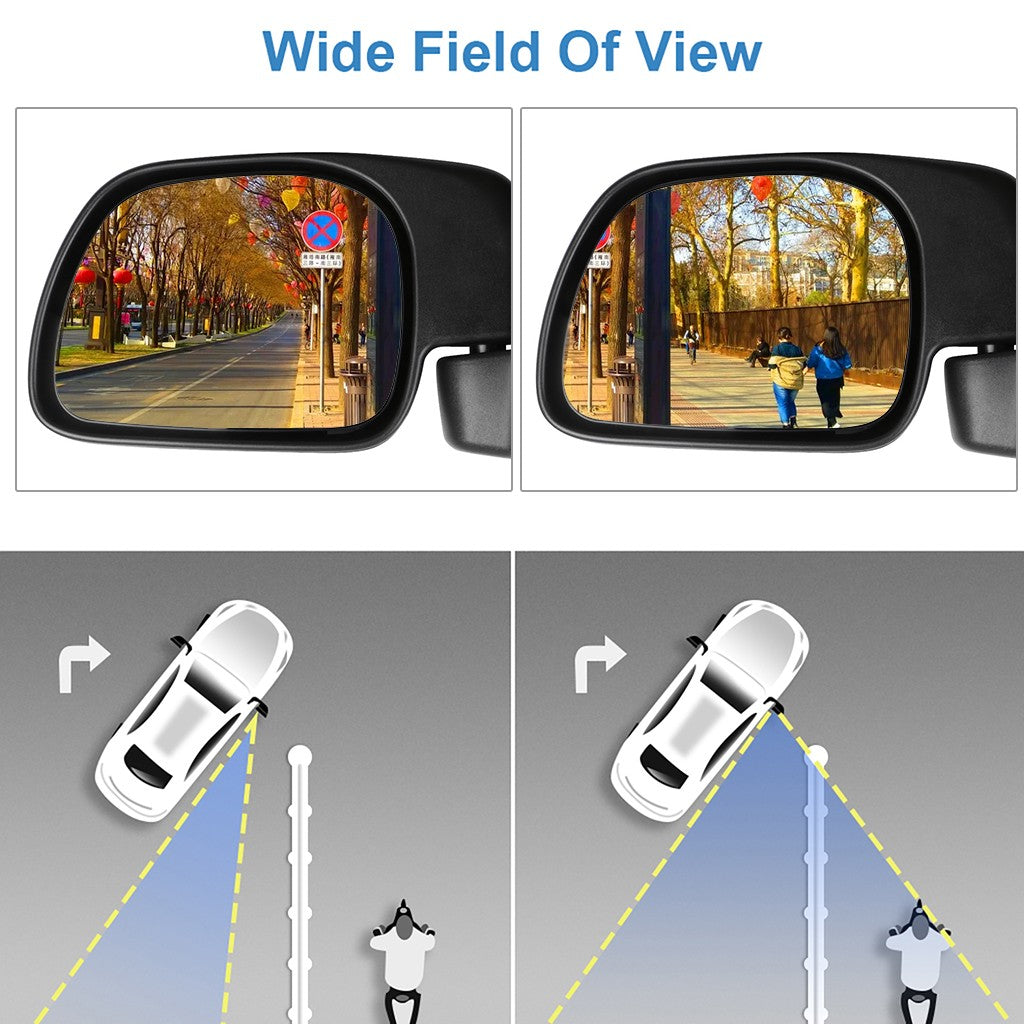 Side View Clear Manual Fold Mirror For 1999-2015 Ford F250 Left Hand KOEEP