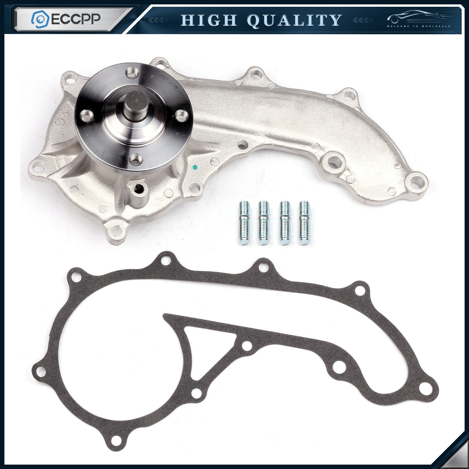 ECCPP Water Pump W/ Gasket for Toyota 94-98 for T100 96-00 4Runner L4 2.7L ECCPP