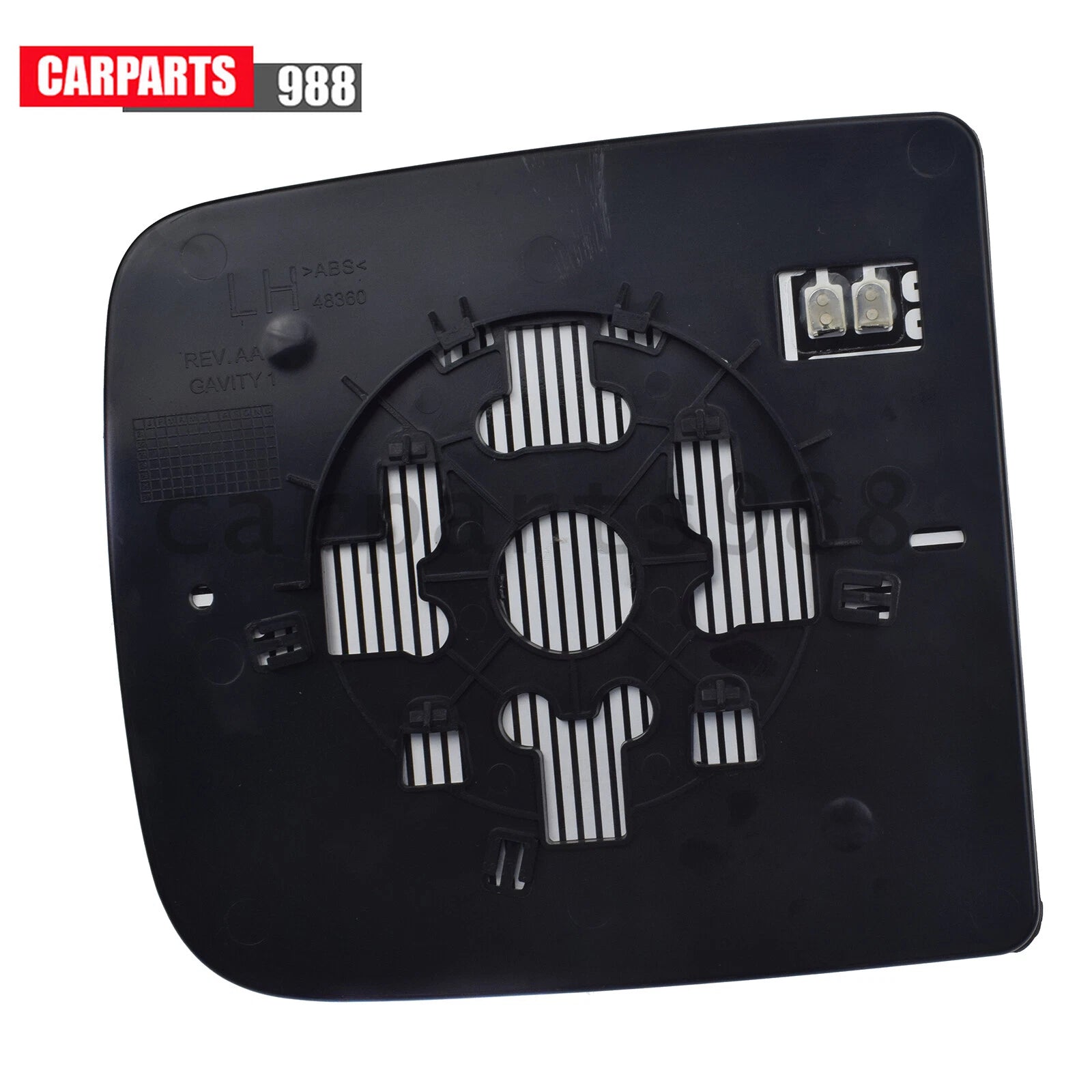Left Towing Mirror Glass Heated Upper for Dodge Ram 1500 2500 3500 68067727AA 6B93BC-57