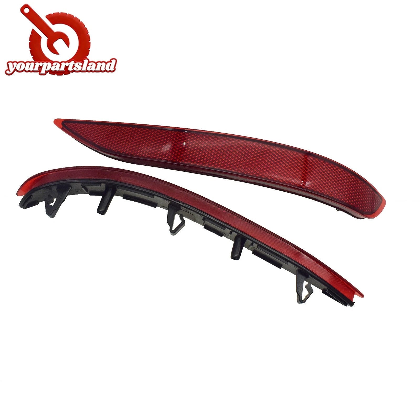 Rear Left Right Bumper Reflector Trim for Chevrolet Equinox 2018-2022 84150890 6B93BC-57