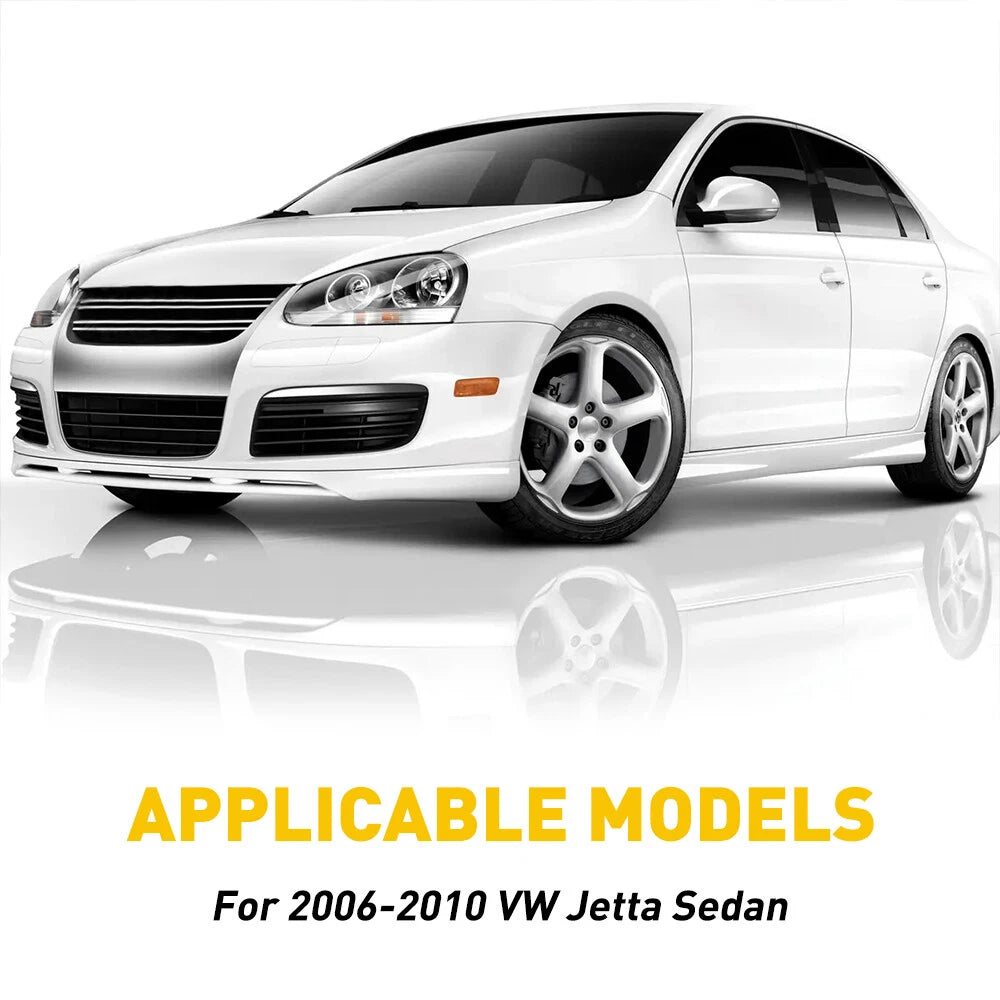 For 2006-2010 Volkswagen Jetta Sedan Car Door Pillar Post Trim Gloss Black EOA 6B93BC-57