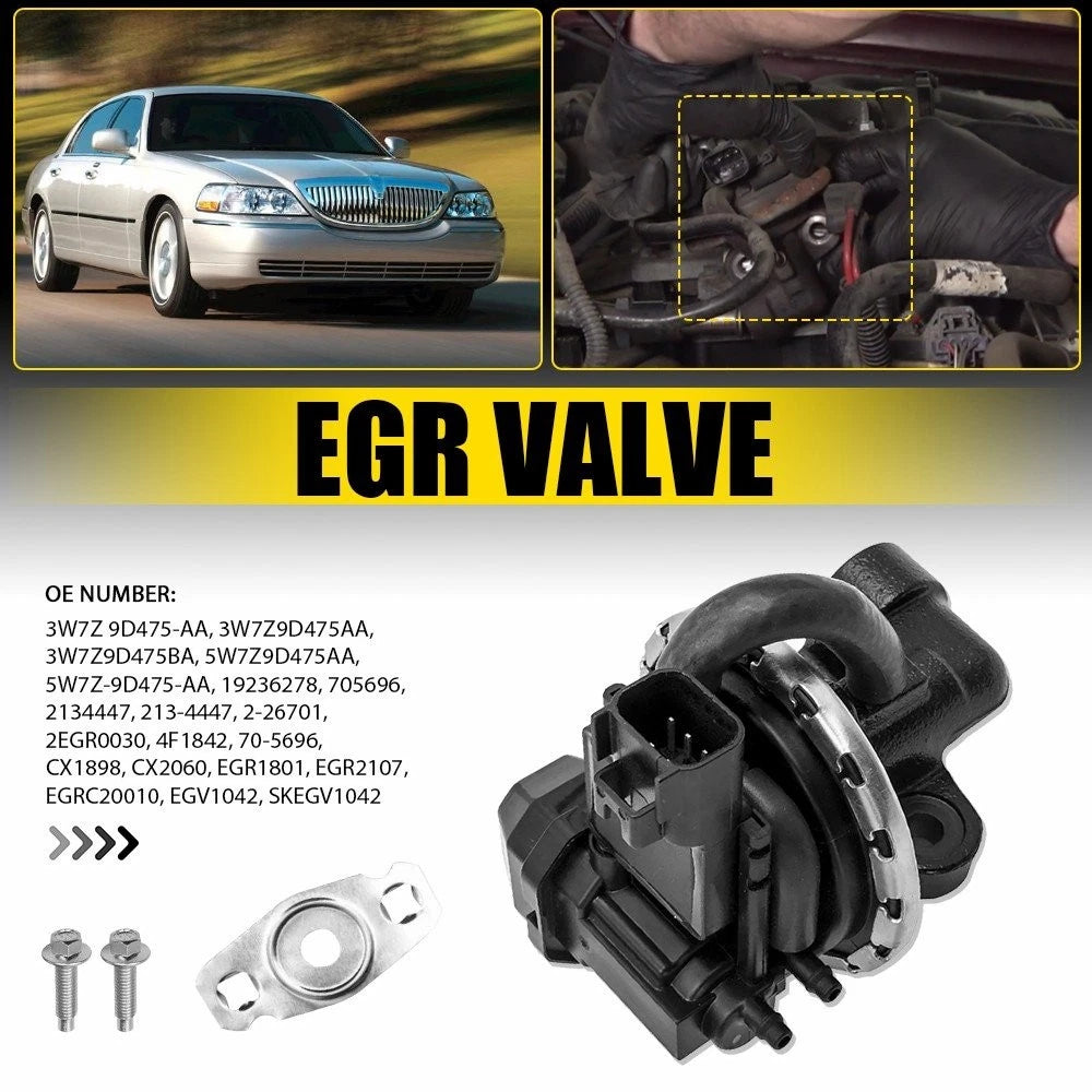 EGR Valve Pressure Feedback Sensor For 03-11 Mercury Grand Marqui Lincoln Town A 6B93BC-57