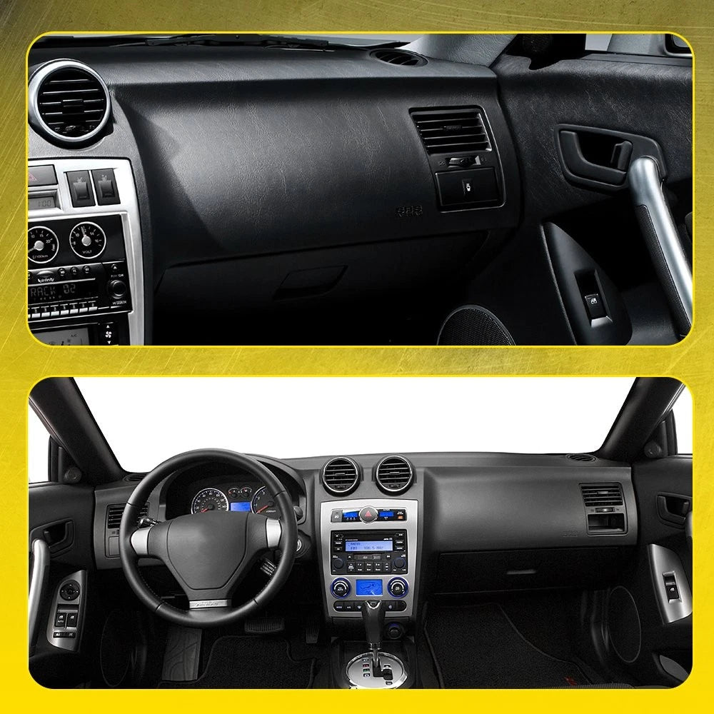 2PCS LH & RH Inside Door Handles Interior Black for Hyundai Tiburon 2003-2008 EA 6B93BC-57