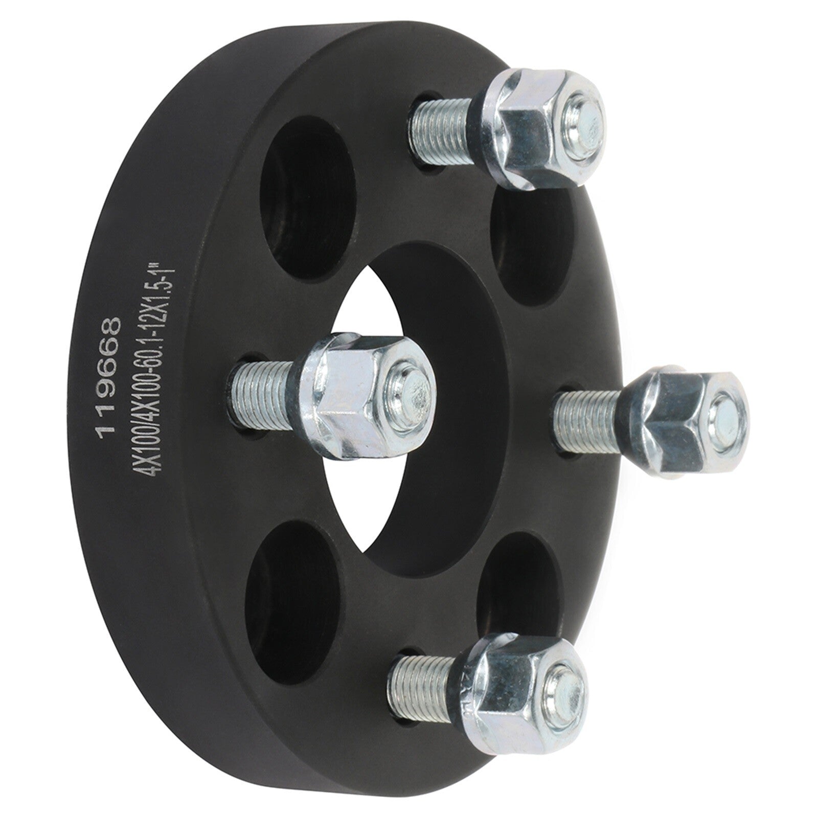 2Pcs 1" 25mm 4x100 Wheel Spacers For Toyota Corolla Echo Mazda Miata Honda Civic 6B93BC-57