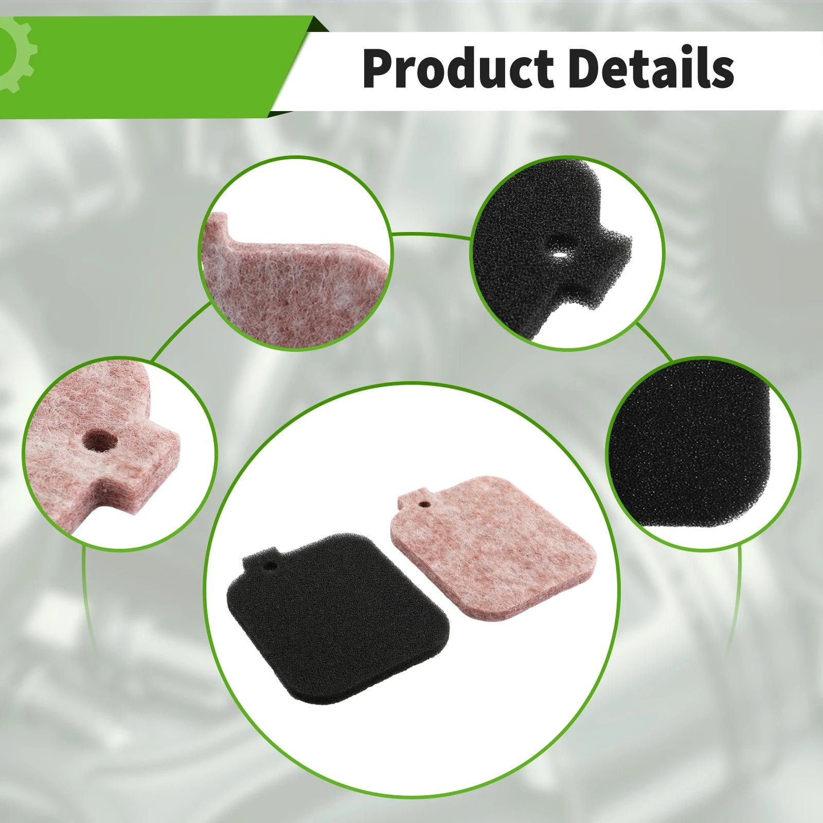 Air Fuel Filter Tune up Kit For Stihl BG50 BG55 BG65 BG85 SH55 SH85 Leaf Blower 6B93BC-57