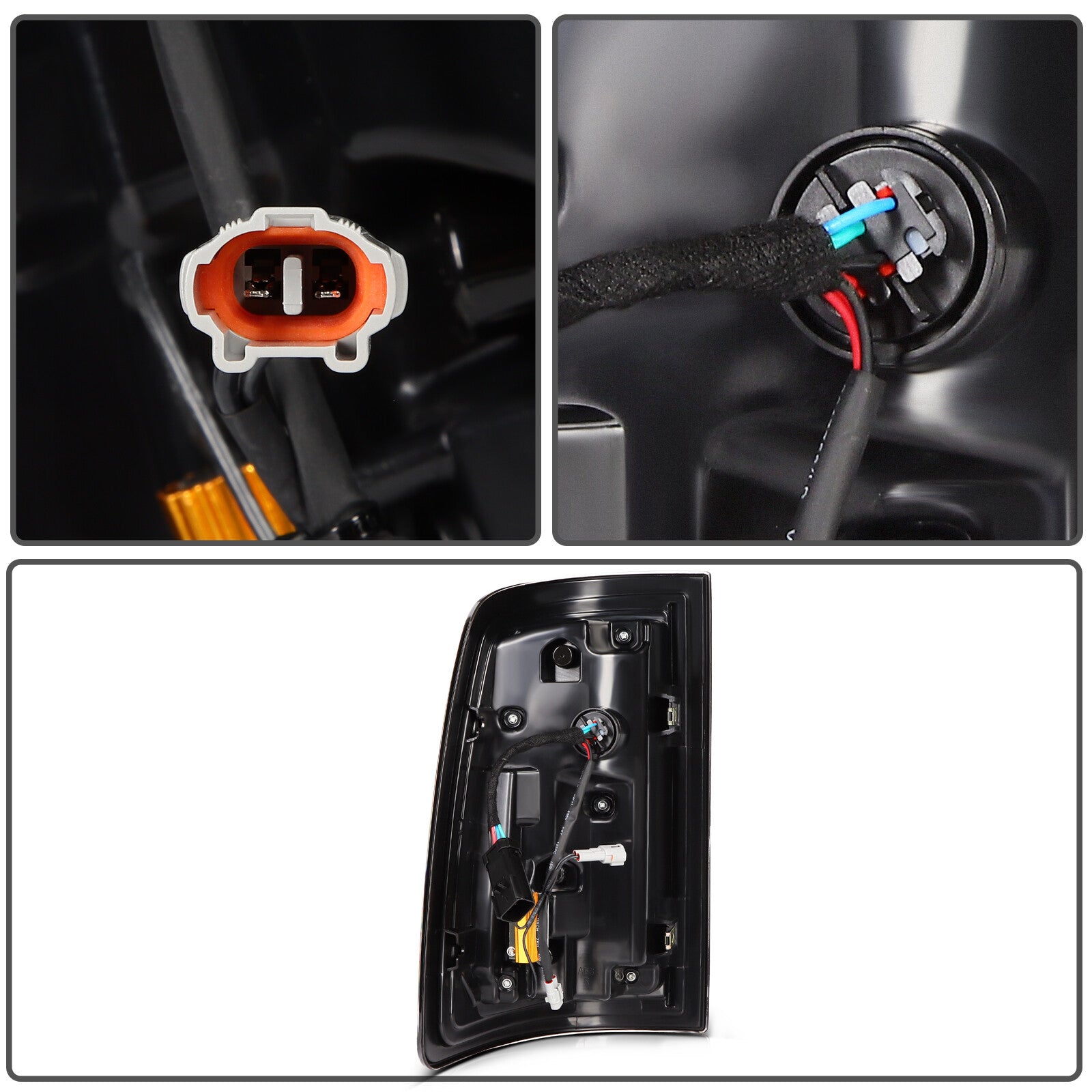 Left+Right Full LED Taillights Assembly For 2009-2018 Dodge Ram 1500 2500 3500 6B93BC-57