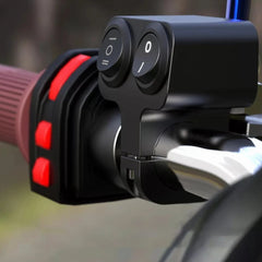 7/8" Motorcycle ATV Dual Button On Off Switch Handlebar Headlight Fog Spot Light 6B93BC-57