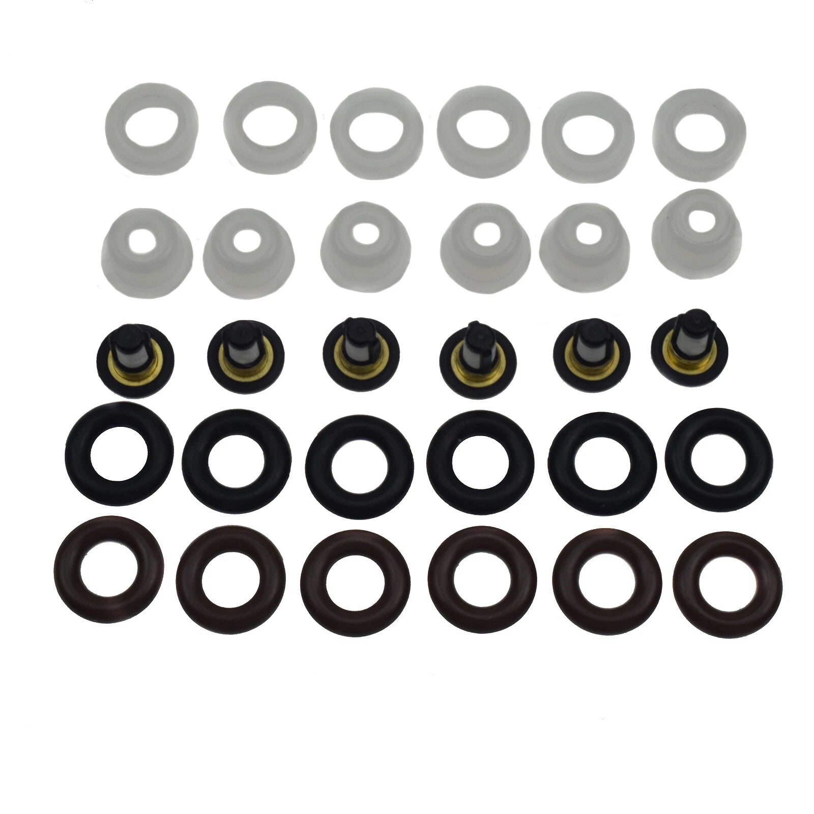 FJ485 Fuel Injector Repair kit for Honda Accord Odyssey Pilot Ridgeline Acura 6B93BC-57