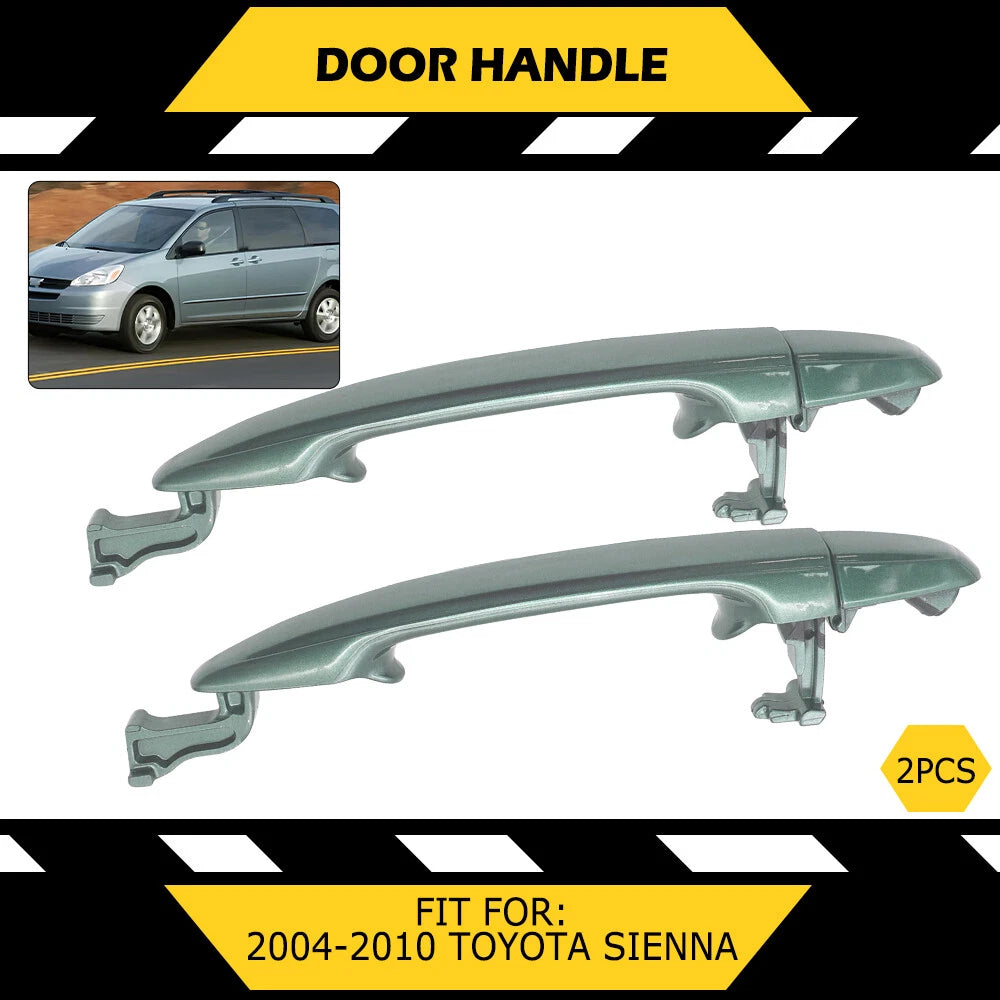 Outside Exterior Sliding Door Handle Left Right Rear For 04-10 Toyota Sienna EOA 6B93BC-57