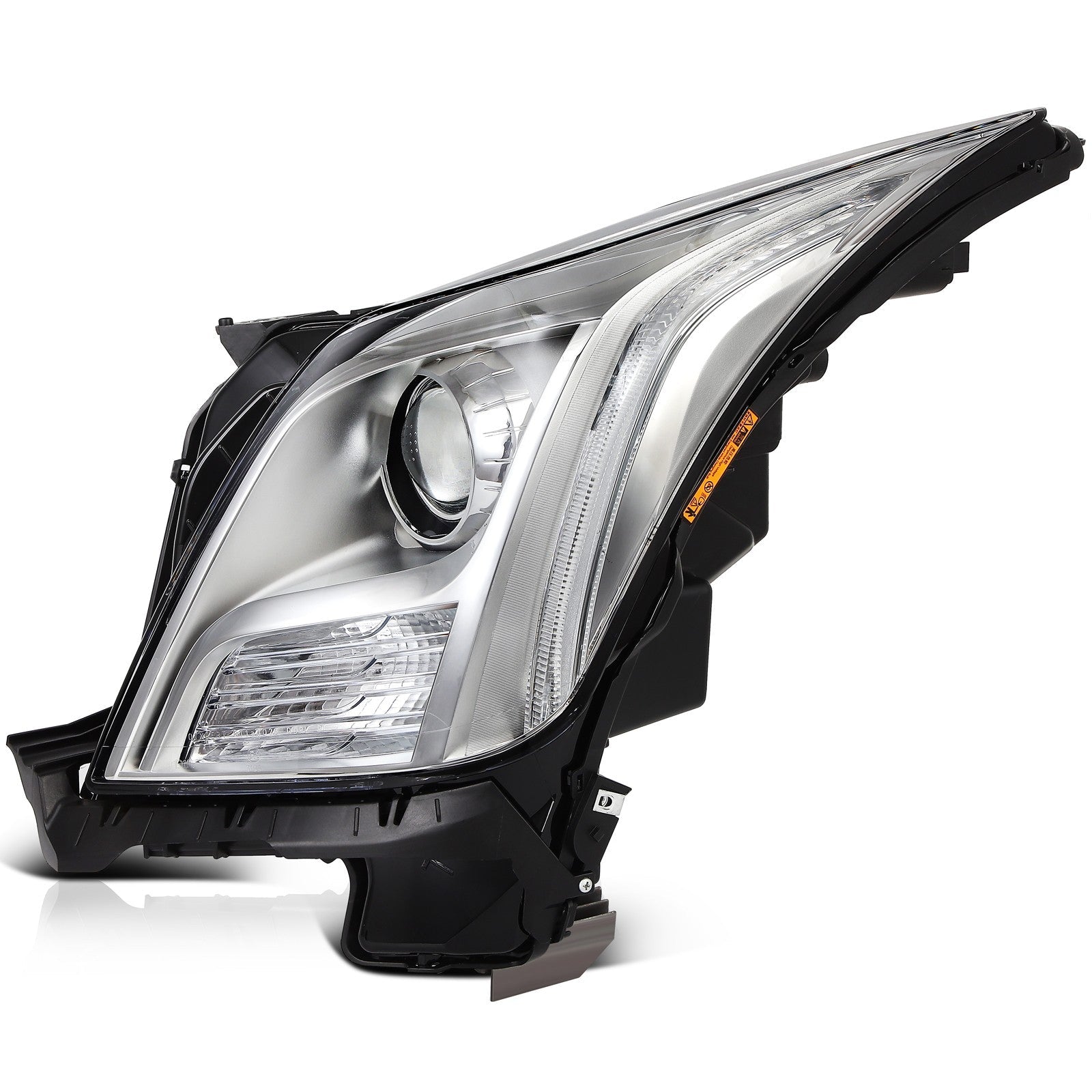 Driver Left Side HID Headlight Assembly For 2013-2017 Cadillac XTS 3.6L Chrome 6B93BC-57