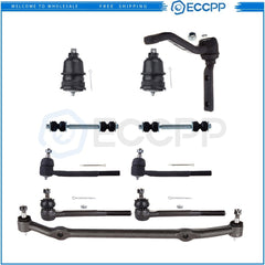 Front Lower Ball Joints Steering Sway Bar Center Link Tie Rod For 1978-87 Regal