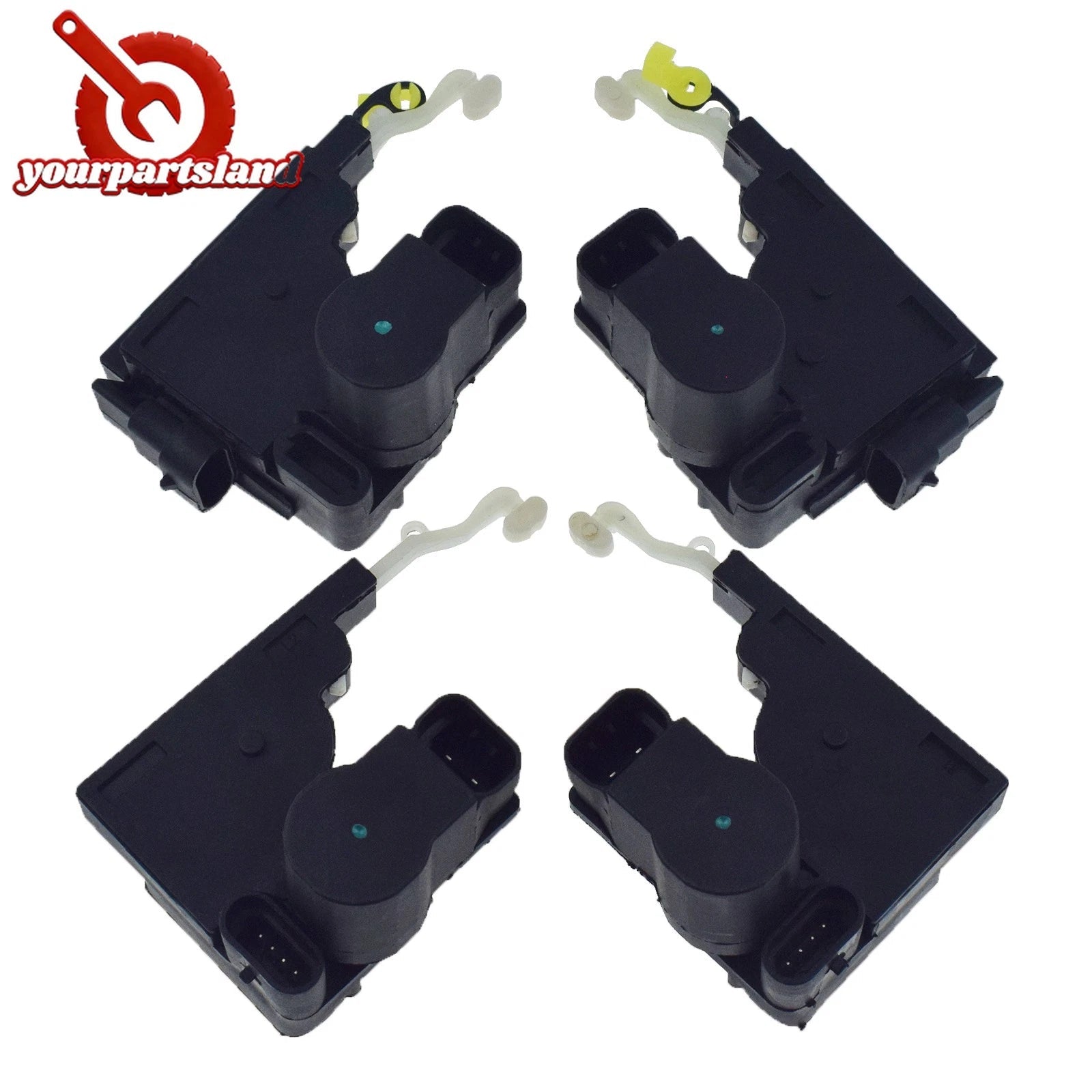 Front Rear LH RH Door Lock Actuator 4Pcs for Chevy Aveo5 Optra Pontiac G3 Wave5 6B93BC-57