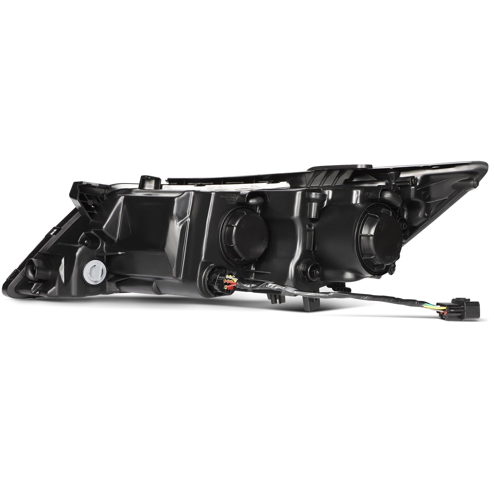 Pair Kit Headlights Assembly For 2014-2015 Kia Optima 2.0L 2.4L Black Amber 6B93BC-57