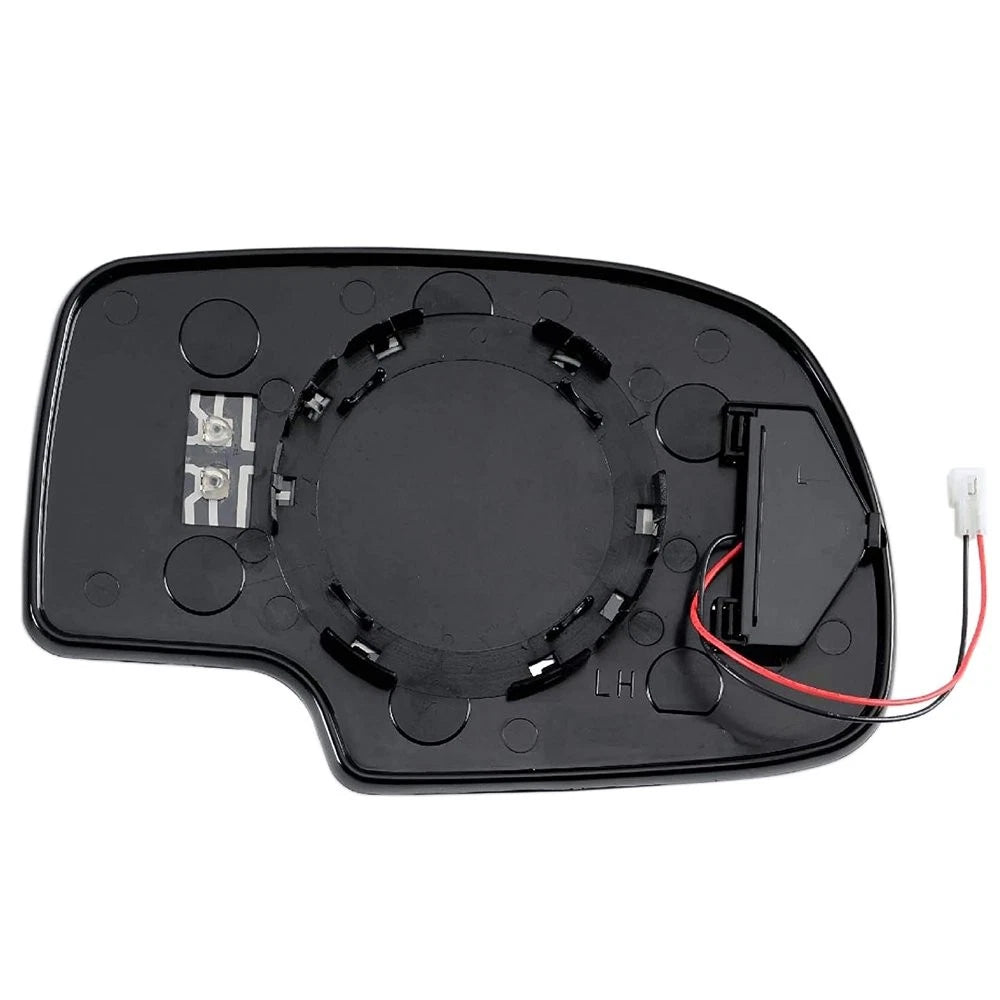 Mirror Glass Heated Turn Driver Signal Side LH for 2003-2007 Chevy GMC Cadillac 6B93BC-57