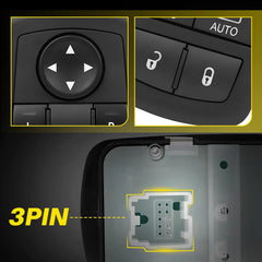 For 2015-2021 2022 Dodge Challenger Front Left Power Door Window Control Switch 6B93BC-57