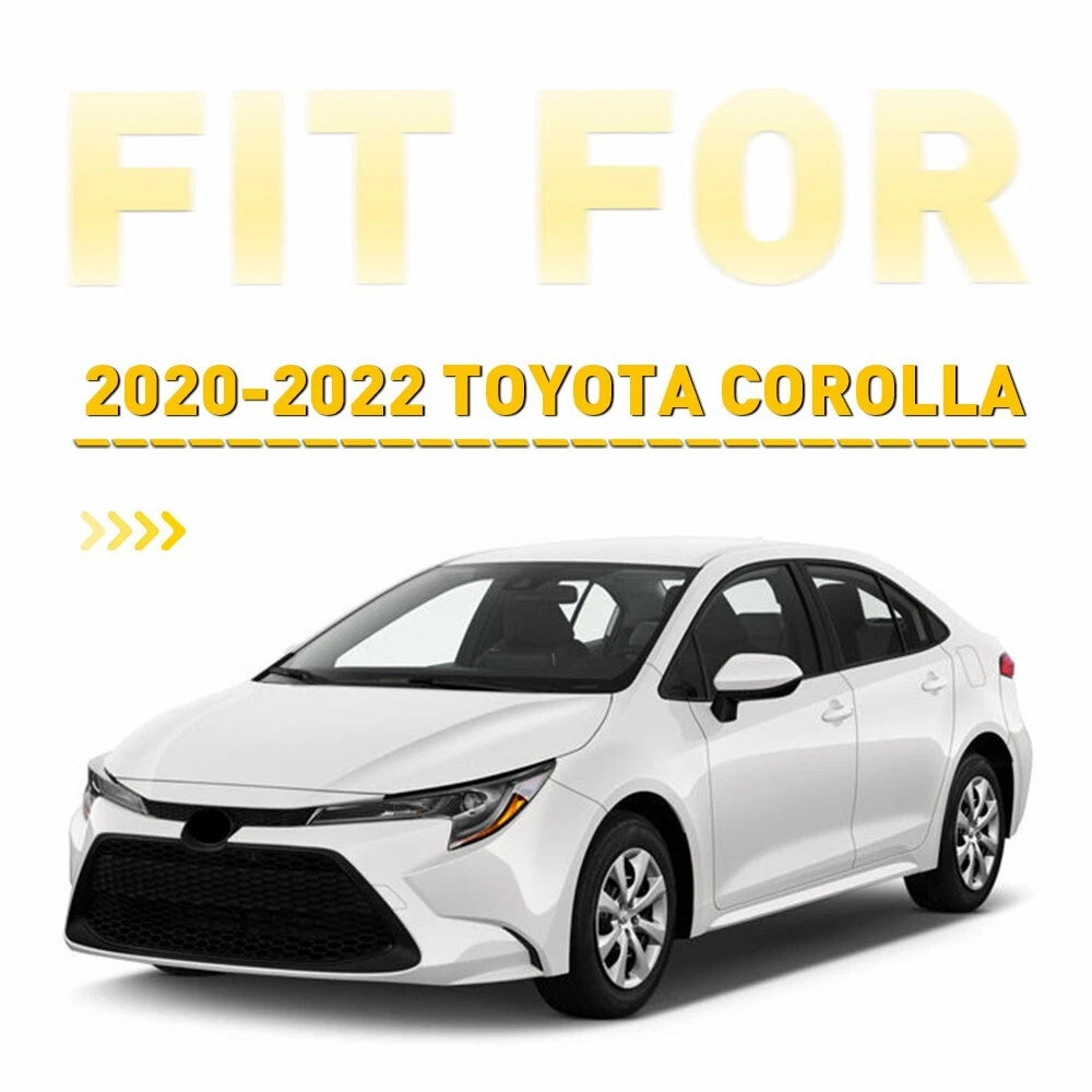 Pair Front Wiper Side Cowl Extension Cover Trim For Toyota Corolla 2020-2022 EOA 6B93BC-57