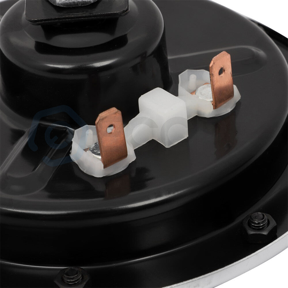 12V 125 mm White Grill-Mount Car Horns Universal For Car SUV Truck Yacht 6B93BC-57