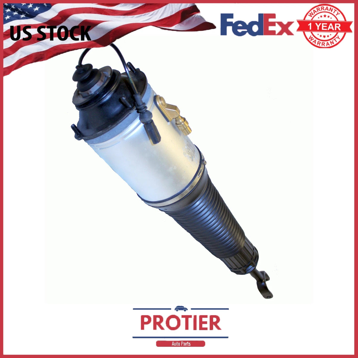 Front Right Air Suspension Shock Strut For 2002-10 Audi A8 Quattro 6B93BC-57