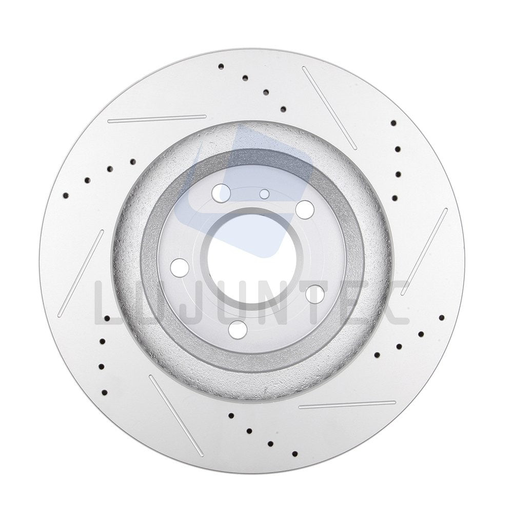 Front and Rear Discs Brake Rotors For Chevrolet Impala 2012-2013 Drilled Slotted 6B93BC-57