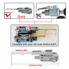 Ignition Switch Cylinder Lock For Pilot Honda 2003-2015 &Honda Odyssey 2005-2015 6B93BC-57