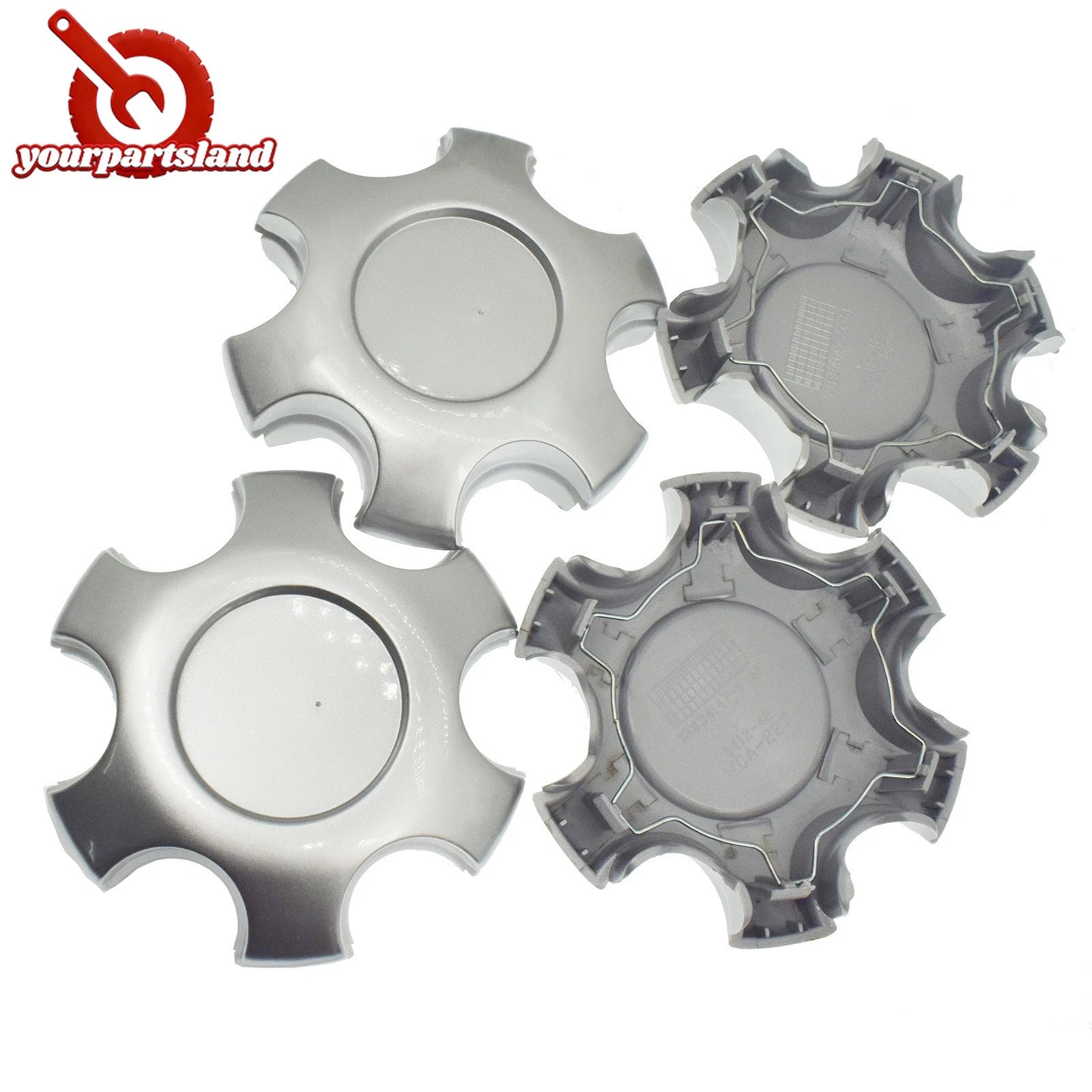 4PCS For Toyota Tacoma 2005-2015 Wheel Center Hub Cap Sliver 42603-AD060 6B93BC-57