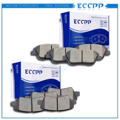 Front And Rear Performance Ceramic Brake Pads Kit For Hyundai Sonata Kia Optima 6B93BC-57