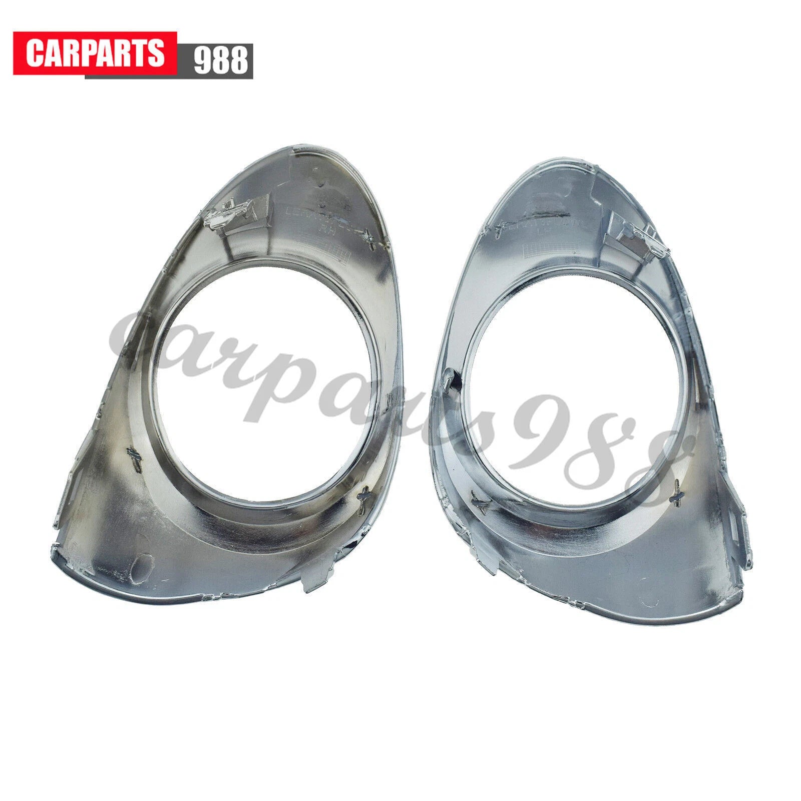Pair Fog Light Trim Chrome For 2013-15 Lexus RX350 RX450h 814810E110 814820E110 6B93BC-57
