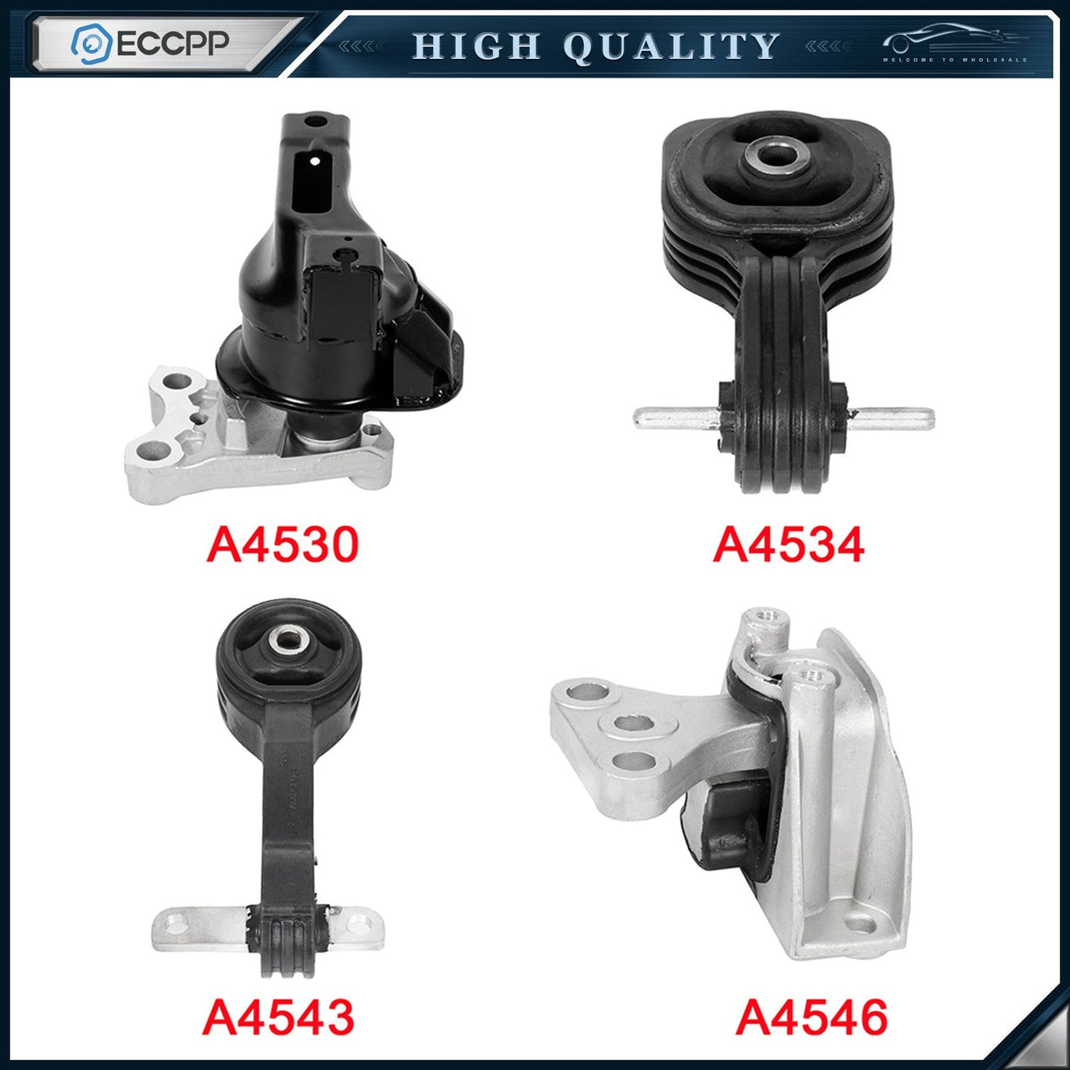 ECCPP Engine Transmission Motor Mount For Honda Civic 1.8L 2006-2010 Auto Trans ECCPP