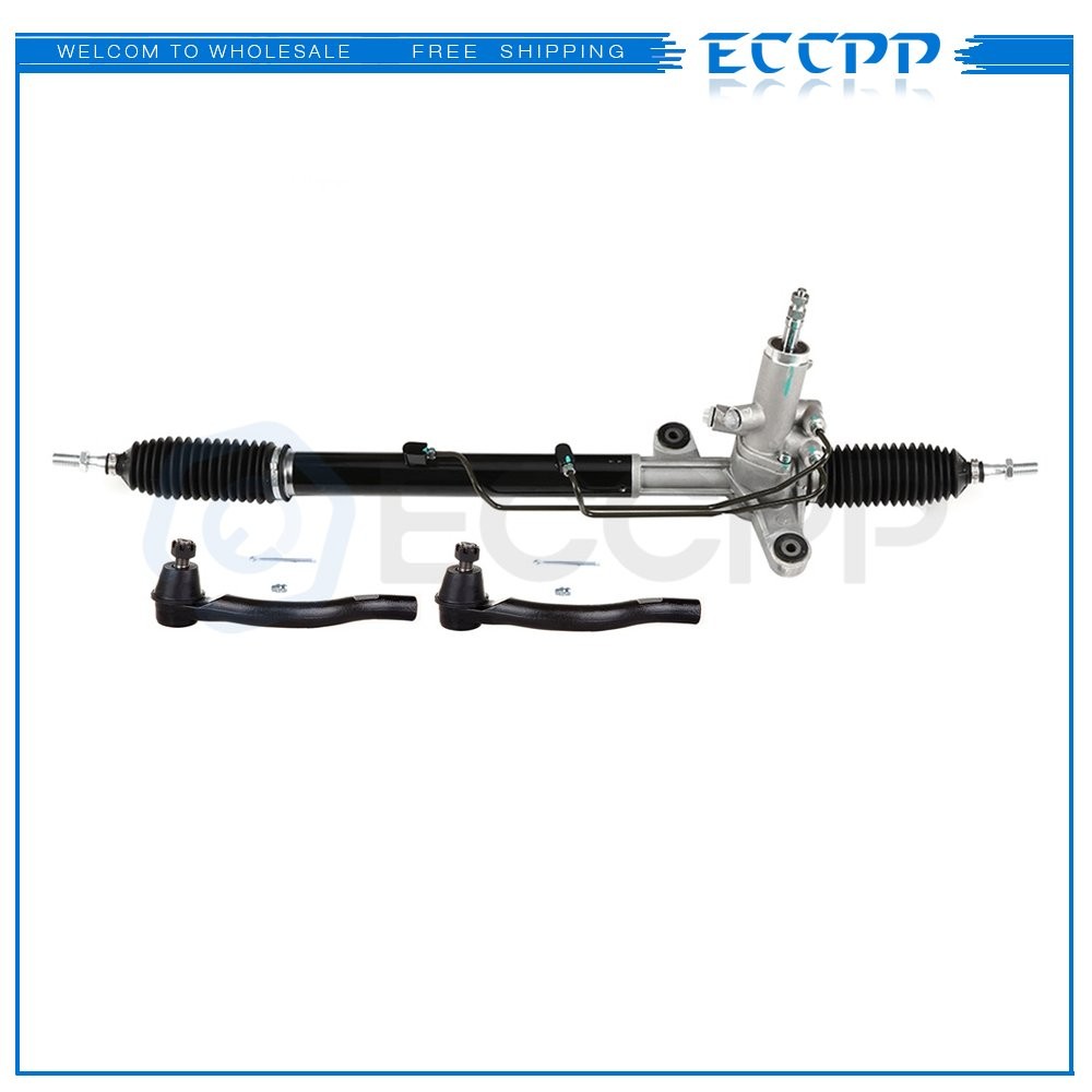 ECCPP Complete Power Steering Rack And Pinion+2 Outer Tie Rod For Honda Civic 8L ECCPP