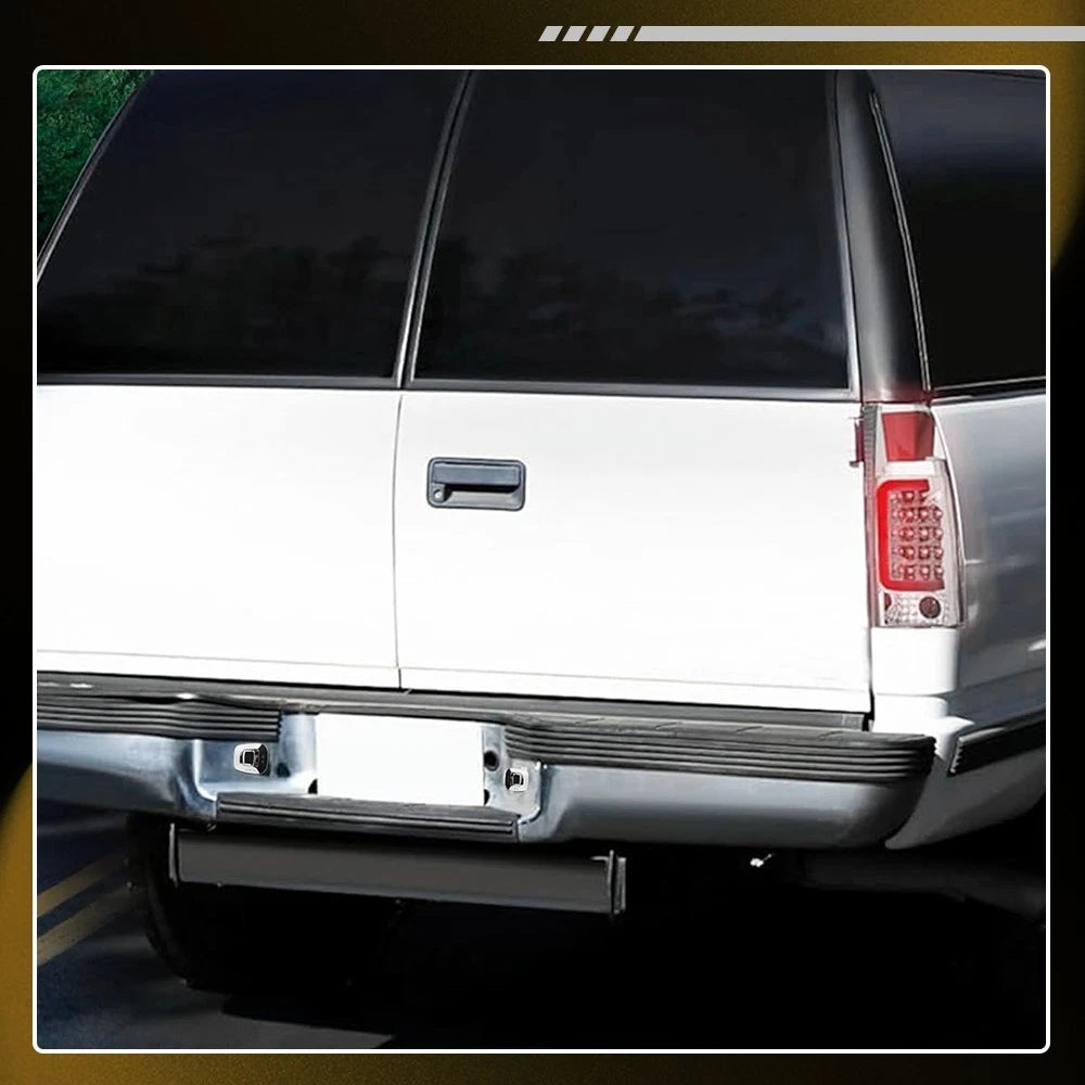 2X License Plate Light Lamp Housing Cover For 1988-2000 Chevy C/K 1500 2500 3500 6B93BC-57
