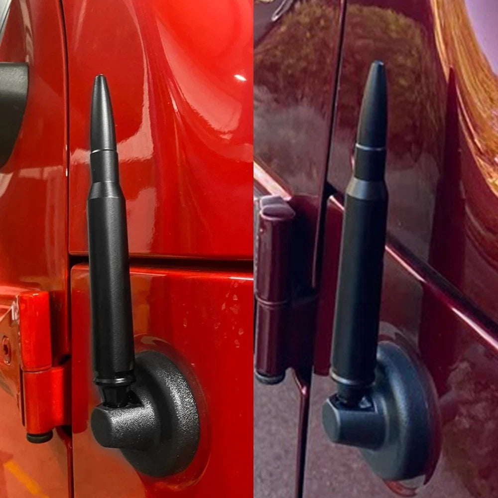 Car Short Bullet Antenna Mast Radio For Jeep Wrangler JK TJ 1997-2021 Ford F150 6B93BC-57