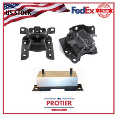 Engine & Trans Mount Set 3PCS for Chevrolet Van Express Gmc Van Savana 1500 6B93BC-57