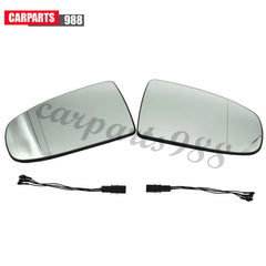 Left Right Side Rearview Mirror Glass Heated For 2007-2014 BMW E70 E71 E72 LCI 6B93BC-57